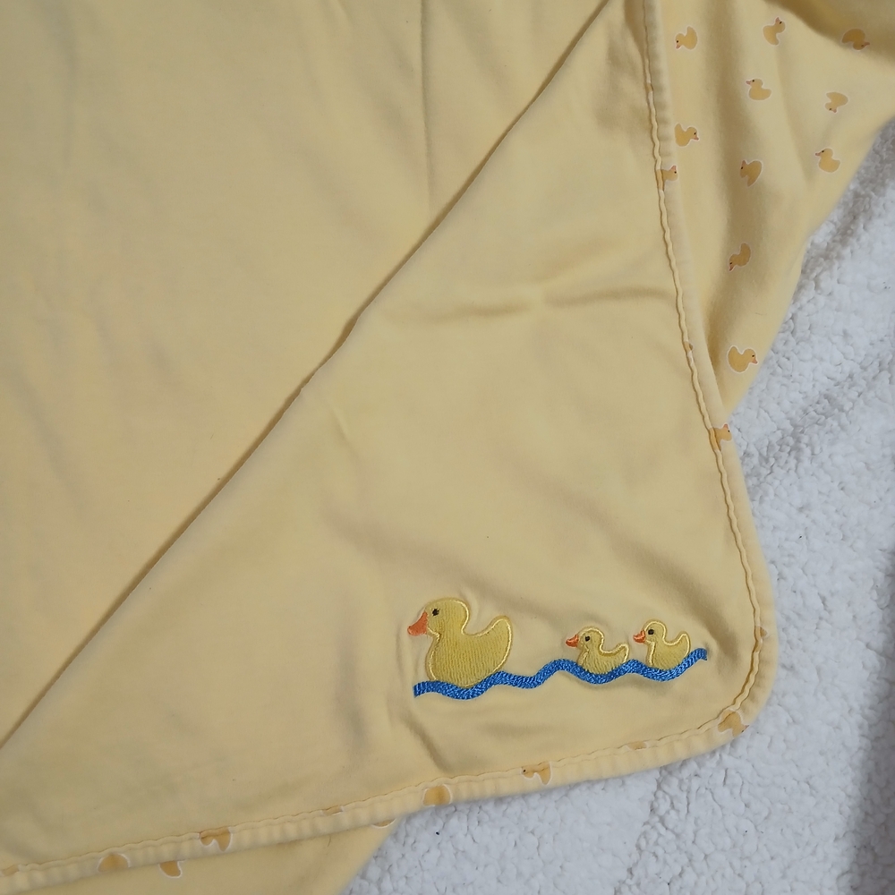 Carter's Yellow Baby Receiving Blanket